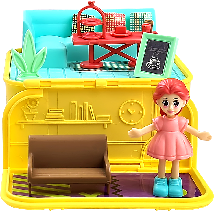 Кукольный домик - сюрприз Little Corner с куколкой, в подарочной упаковке